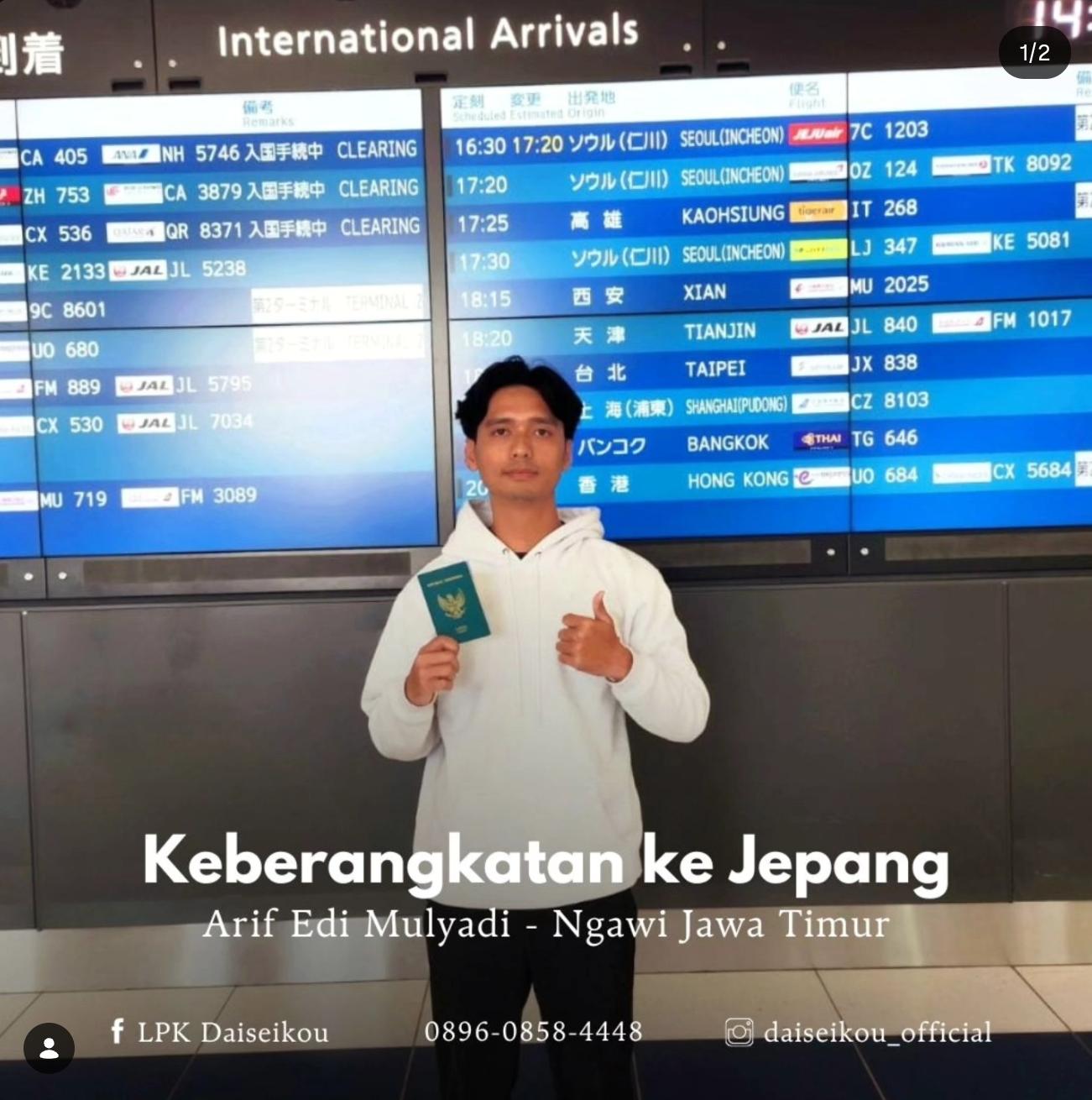 Keberangkatan 8